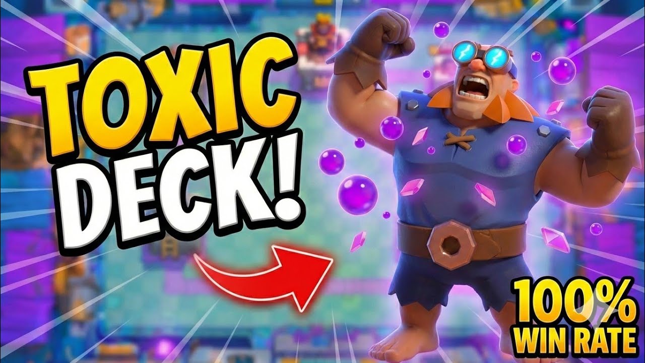Playing the most TOXIC E-Giant deck LIVE! ⚡️😂