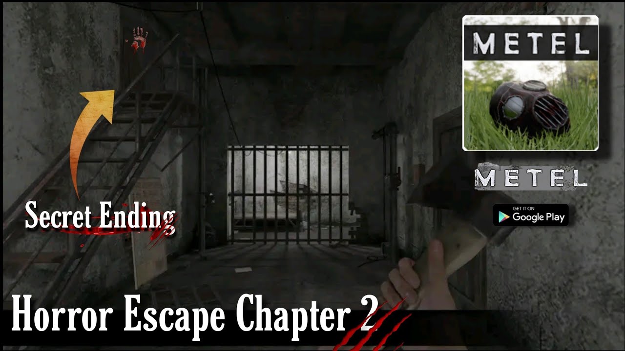 Metel Horror Escape Chapter 2 (Emily) Secret Ending Full Gameplay | 2022 New Update Version 0.429