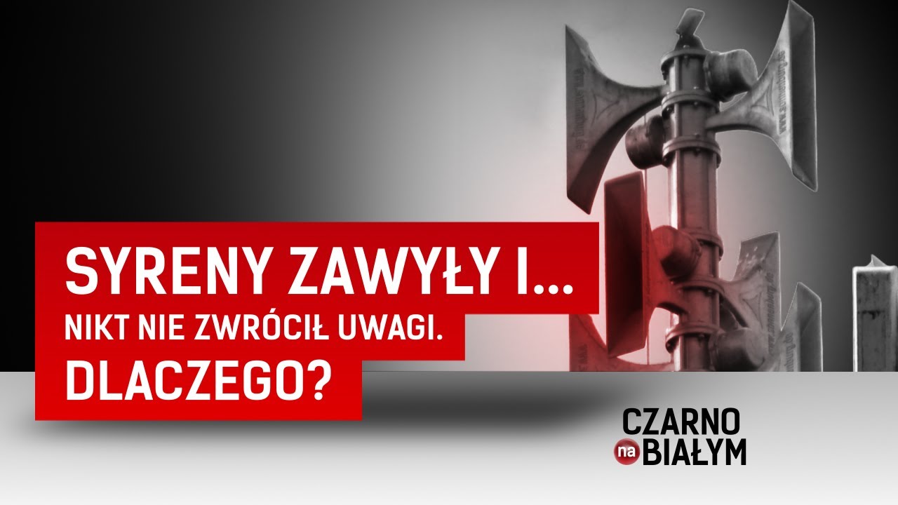 Syreny zawyły i... nikt nie zwrócił uwagi. Dlaczego❓