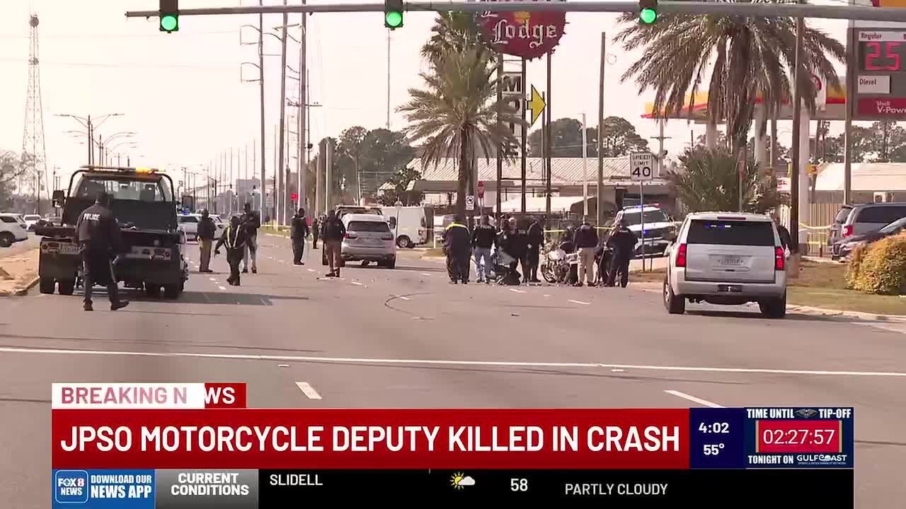 JPSO motorcycle deputy killed in crash