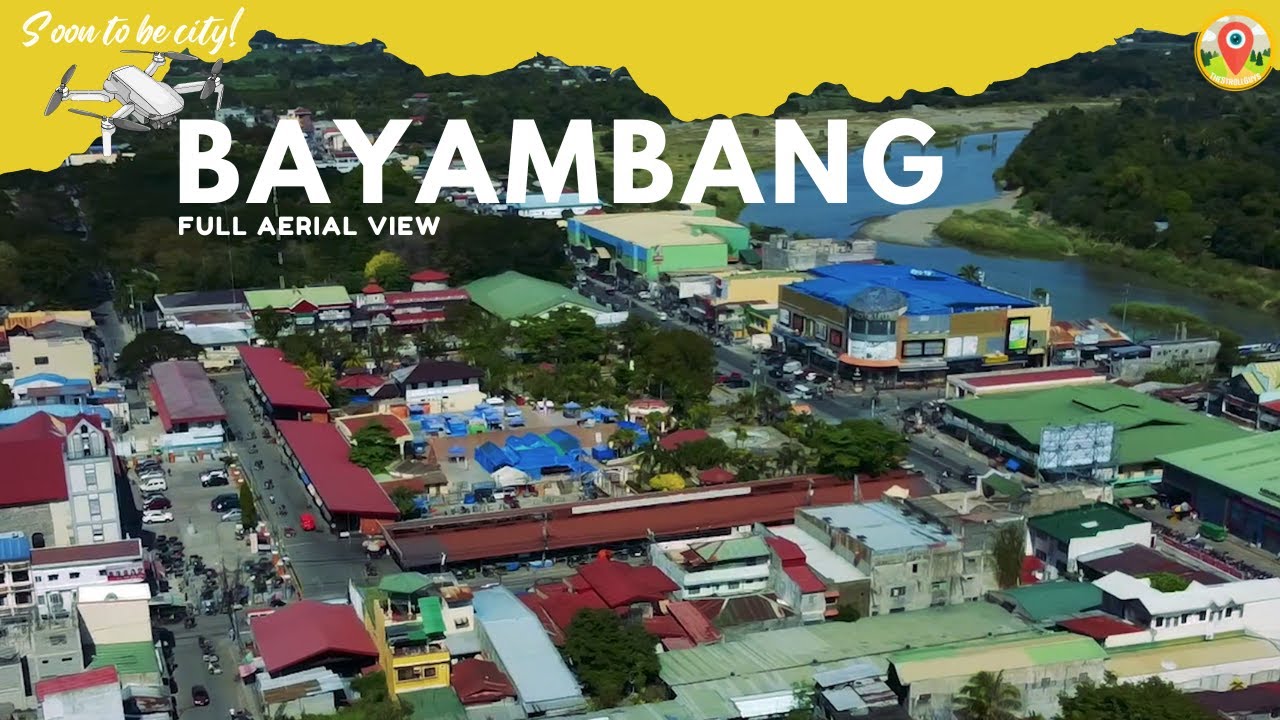 BALON BAYAMBANG Pangasinan Aerial View | Drone Footage