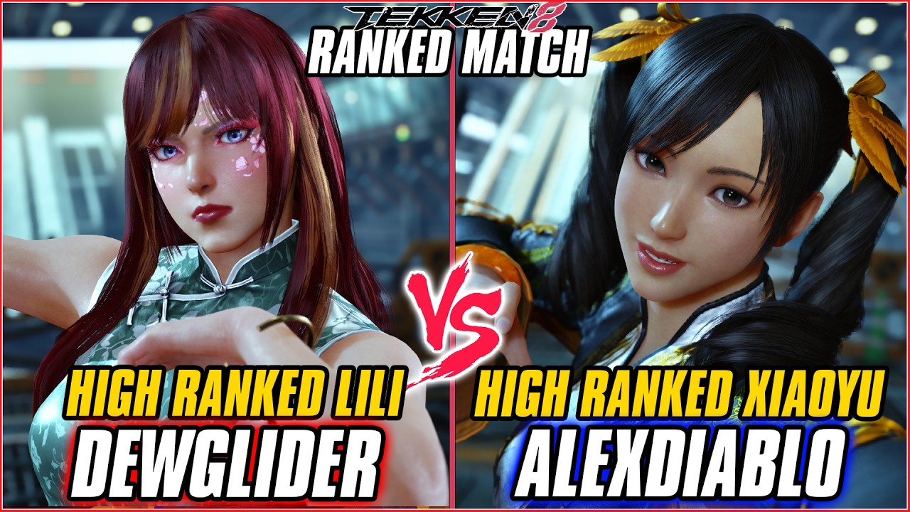 TEKKEN 8 ▰ DEWGLIDER (Lili) vs ALEXDIABLO (Xiaoyu) ▰ T8 RANKED GAMEPLAY