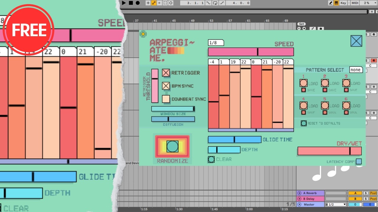 FREE VST ArpeggiateMe by Monkwind