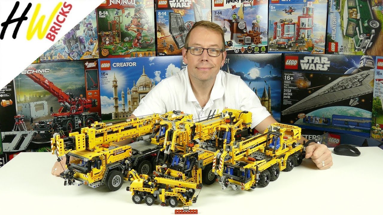 LEGO Technic Kranwagen Überblick alle Sets 2005-2019