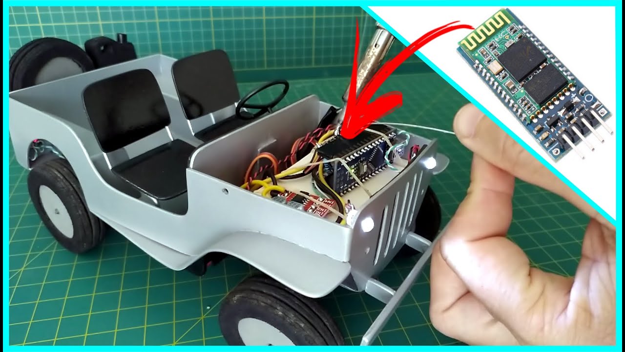 Construa e Automatize Seu Próprio Jeep Willys com Cano de PVC e Arduino - Ep 05 de 07