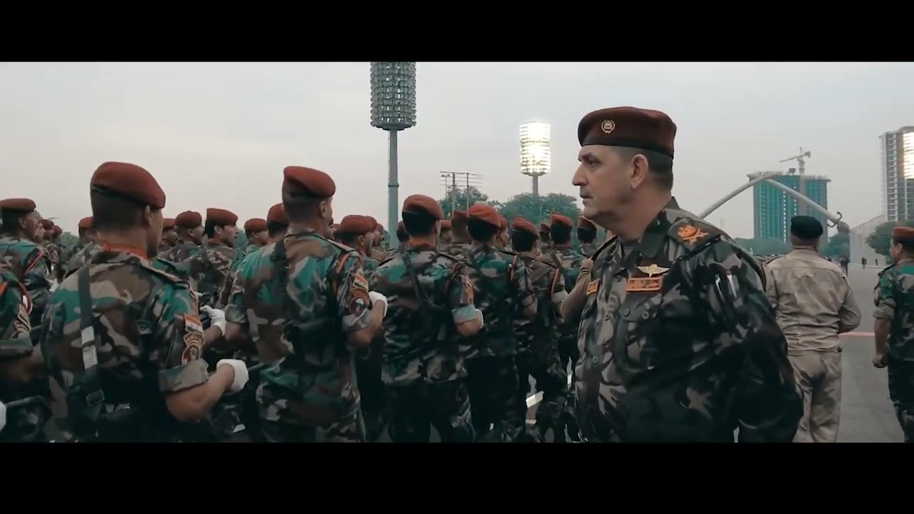 الاستعراض العسكري الاقوى للجيش العراقي الباسل