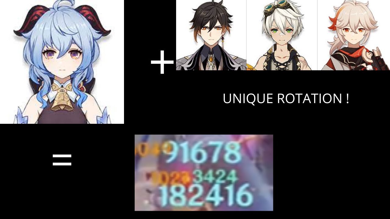 Best Ganyu rotation for PURE dmg