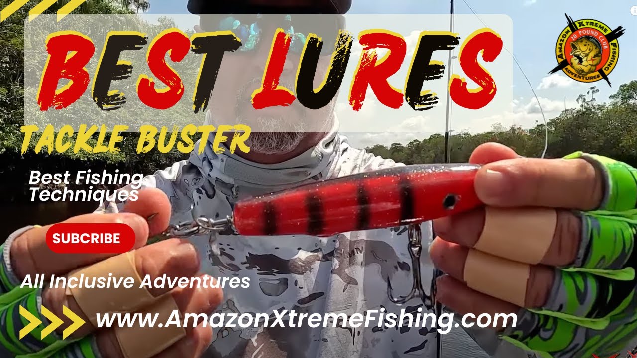 Best Lures - Peacock Bass Fishing - Monster of the Lost River 2023