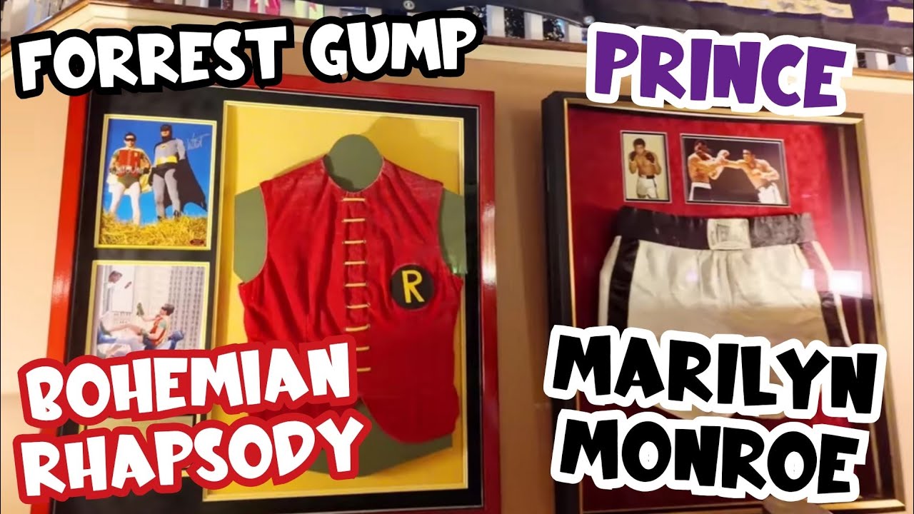 Doc Martin's MUSIC & MOVIES Museum! Marilyn Monroe, Prince, Forrest Gump, Bohemian Rhapsody