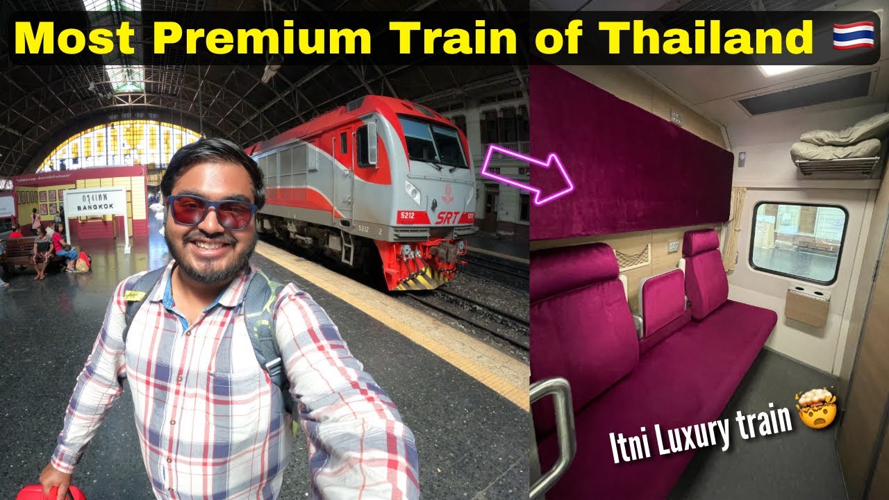 LUXURY Overnight train in Thailand | Bangkok to Surat Thani | Special Express 32