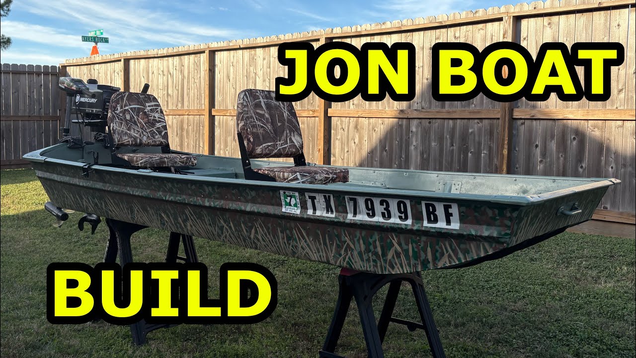 Finishing My Jon Boat. Jon Boat Budget Build