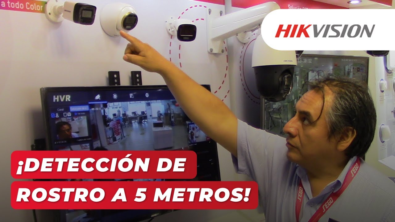 DETECCIÓN DE ROSTROS EN DVR INTELIGENTE ACUSENSE - HIKVISION