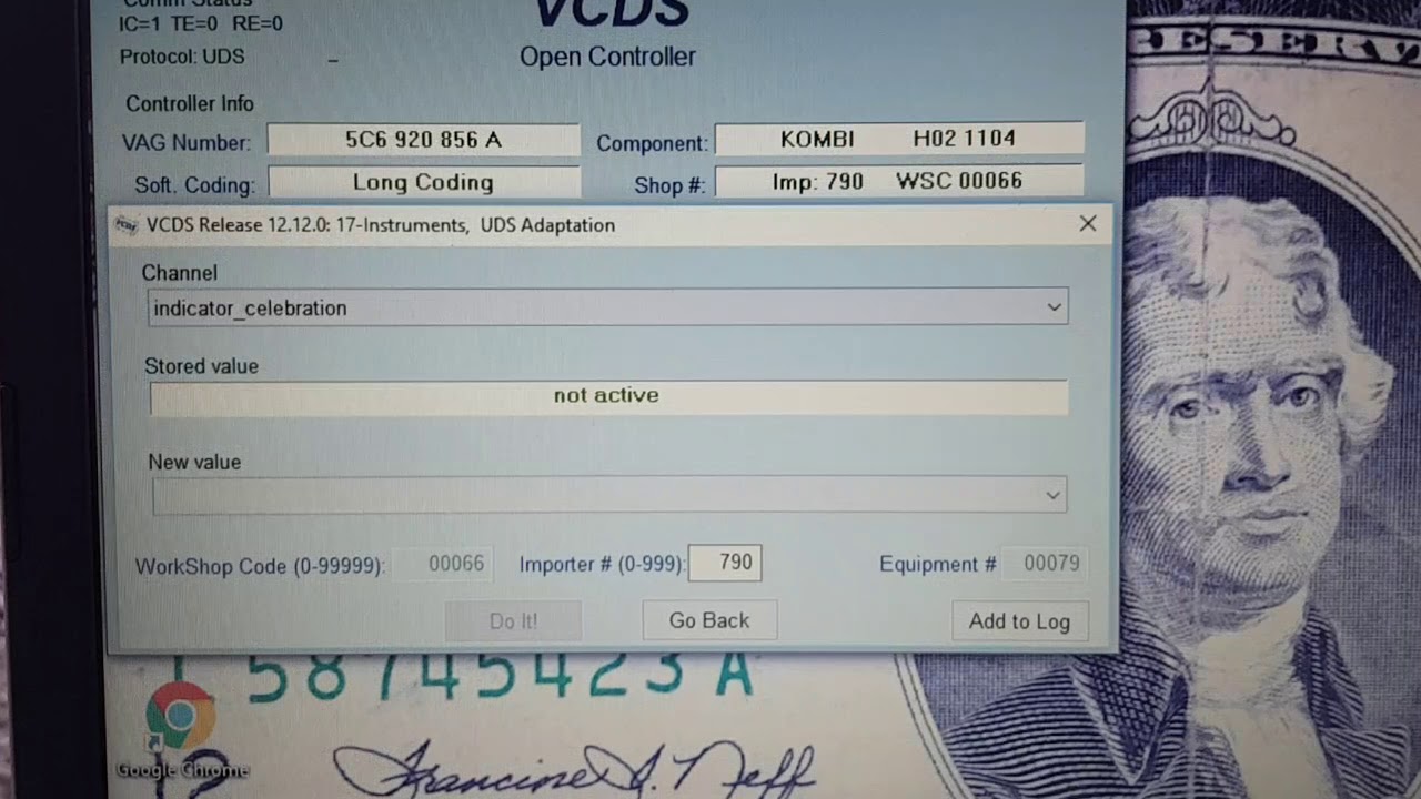 Activar función staging o barrido de agujas en VW MK6 2.5