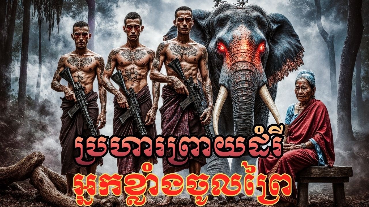 អ្នកខ្លាំងចូលព្រៃ ប្រហារព្រាយដំរី! ព្រាយខ្លាំងលេចមុខ ភ័យខ្លាចពេញព្រៃ 😱🐘