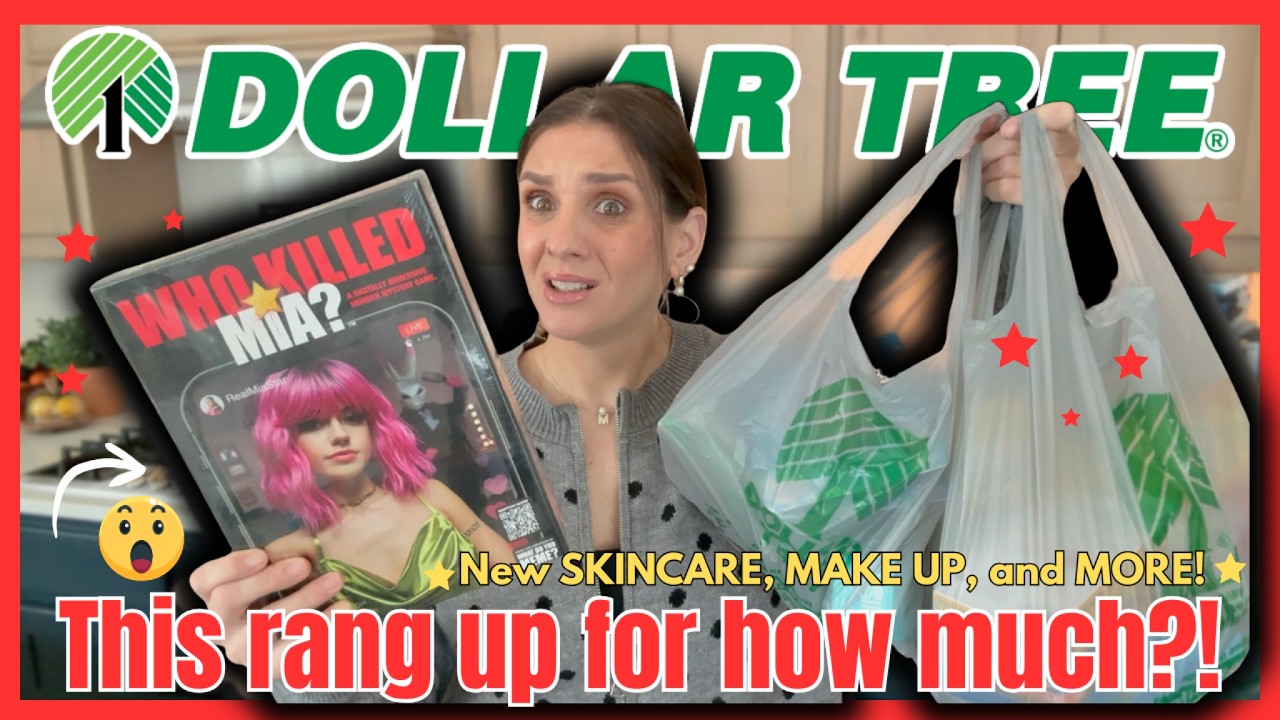 NEW DOLLAR TREE HAUL! RUN ASAP  🏃‍♀️ $100+ Jackpot Haul