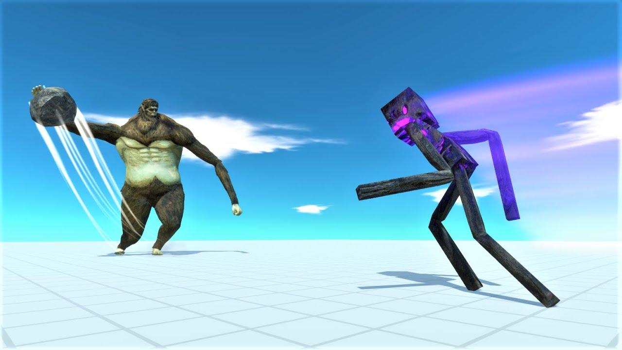 Beast titan vs creepy monsters animal revolt battle simulator