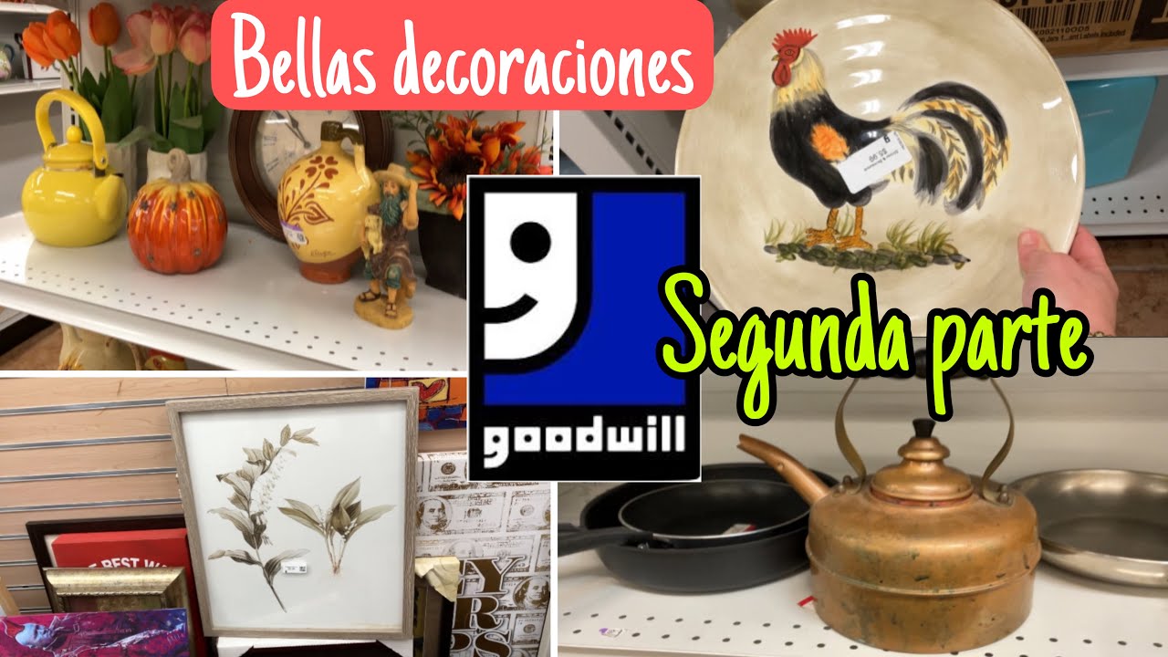 DECORACIONES PARA EL HOGAR EN GOODWILL MUY BONITAS