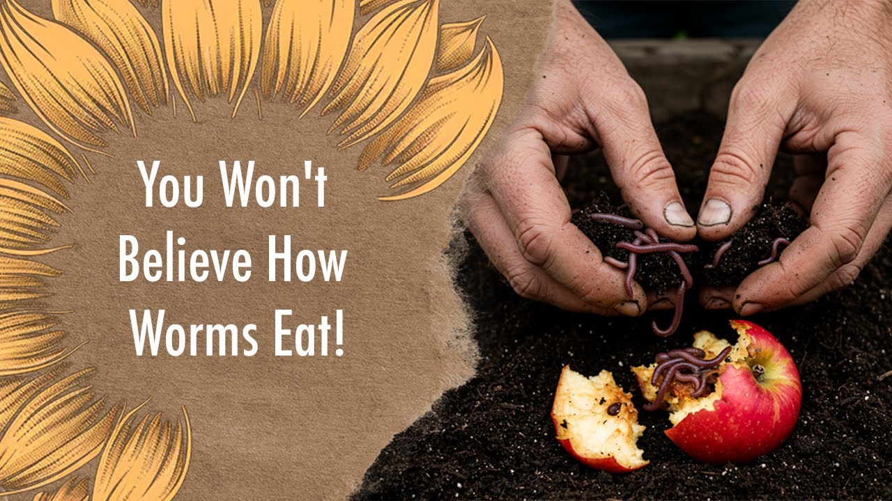 How Do Worms Eat Without Teeth? | Fascinating Worm Digestive System Explained! 🪱🌱