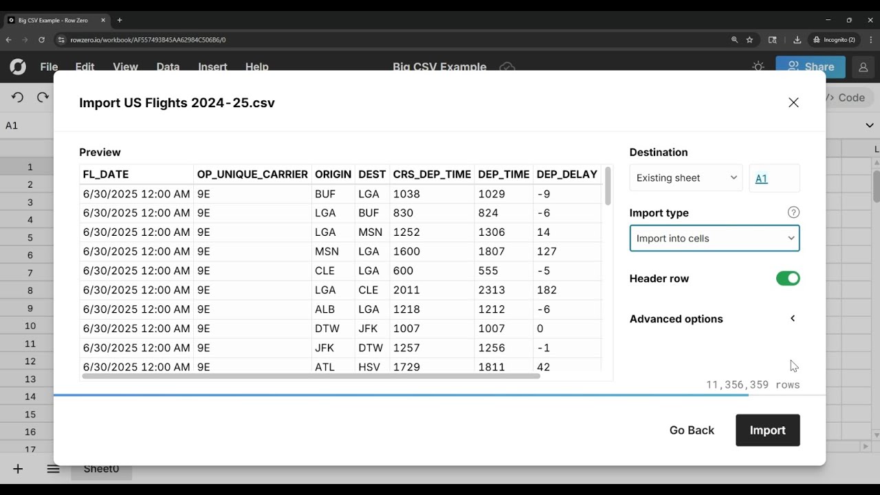 How to open a large CSV file too big for Excel