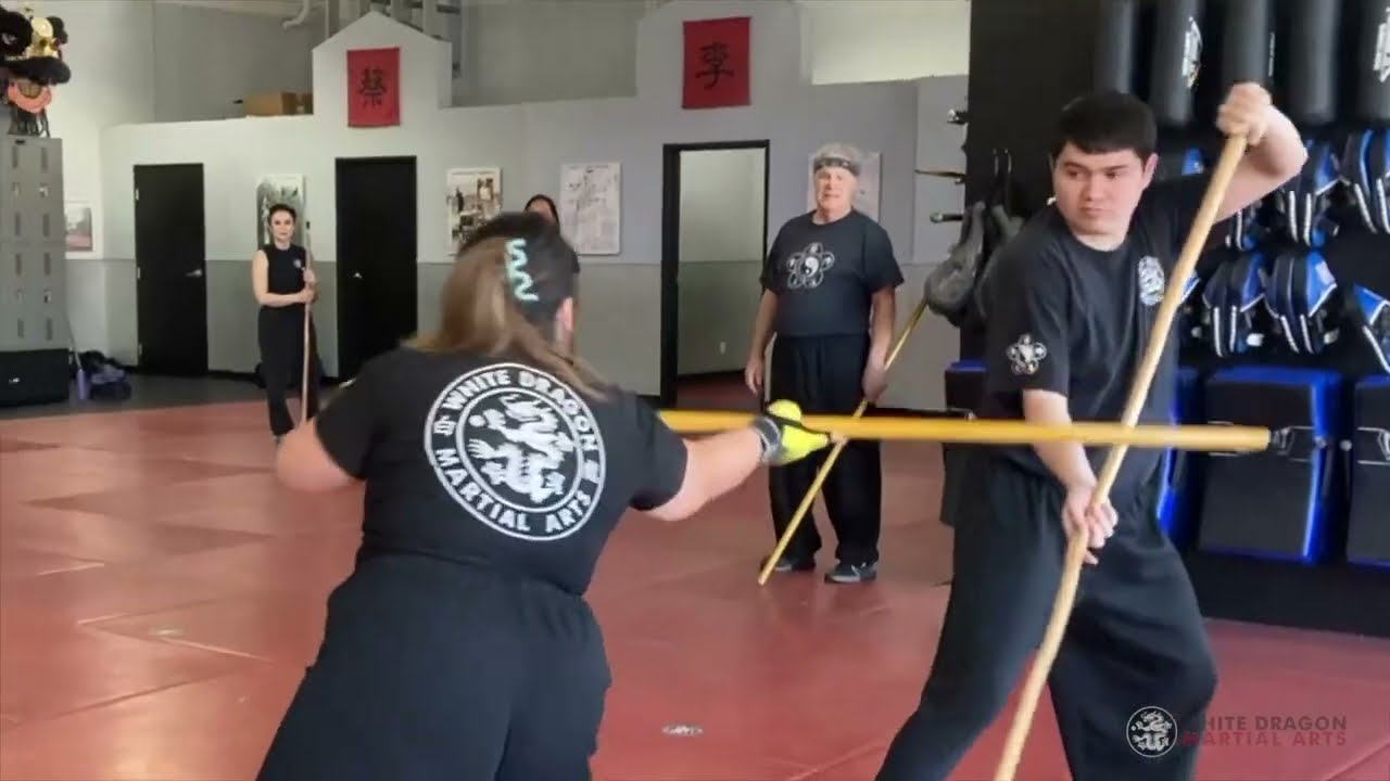 Staff & Spear Training | White Dragon Martial Arts, Mira Mesa CA