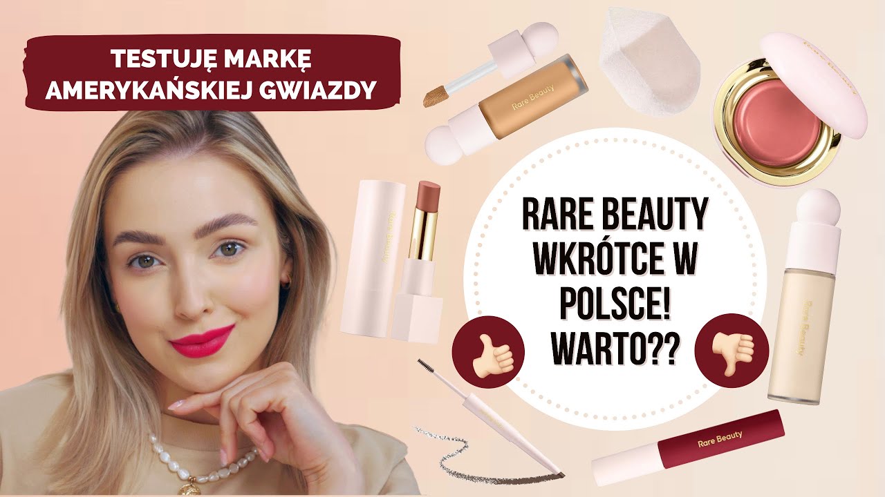 NIE DO WIARY - TEN KOREKTOR!!! 😱 MAKIJAŻ JEDNĄ MARKĄ z RARE BEAUTY! HITY i PORAŻKI! UWAŻAJCIE ❤️⚡️