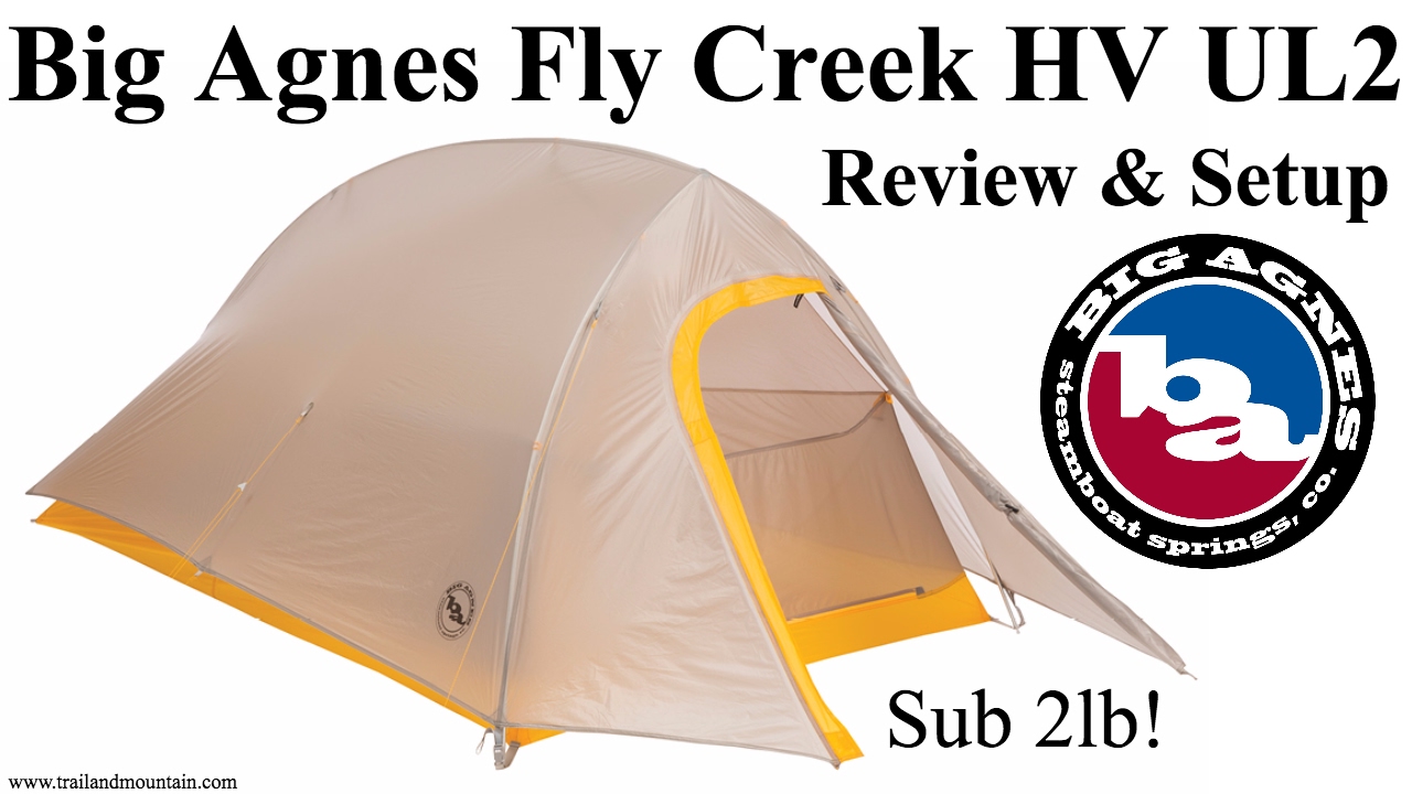 Big Agnes Fly Creek HV UL2 Tent Setup & Review
