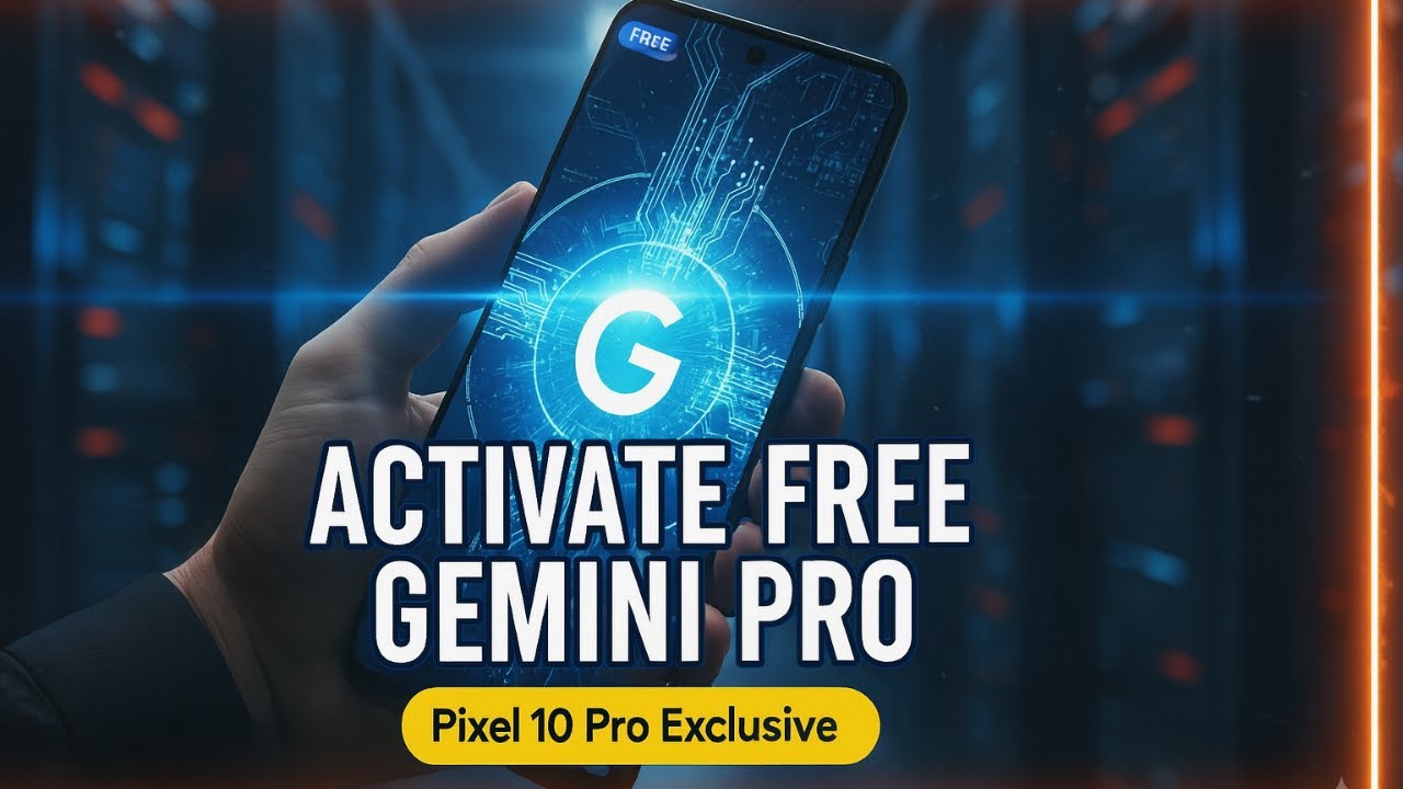 How To Activate FREE Gemini Pro on Your Google Pixel 10 Pro