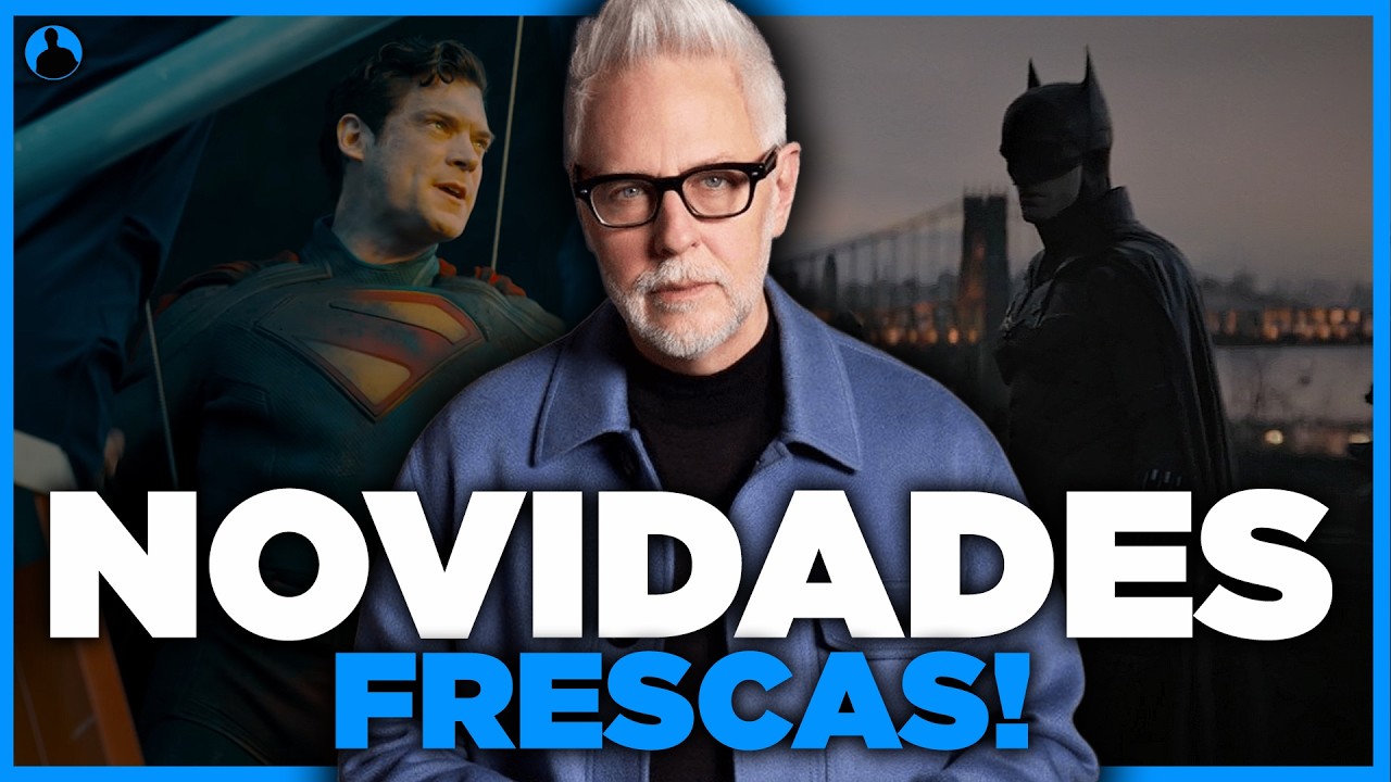 NOVIDADES SOBRE THE BATMAN, BATMAN ABSOLUTE E MAIS SOBRE MAN  OF TOMORROW!