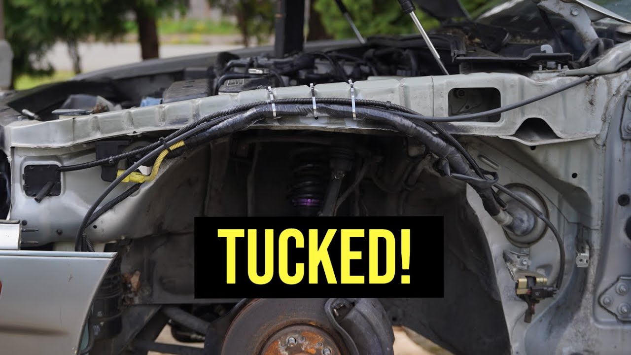LS400 - Wire Harness Tuck!