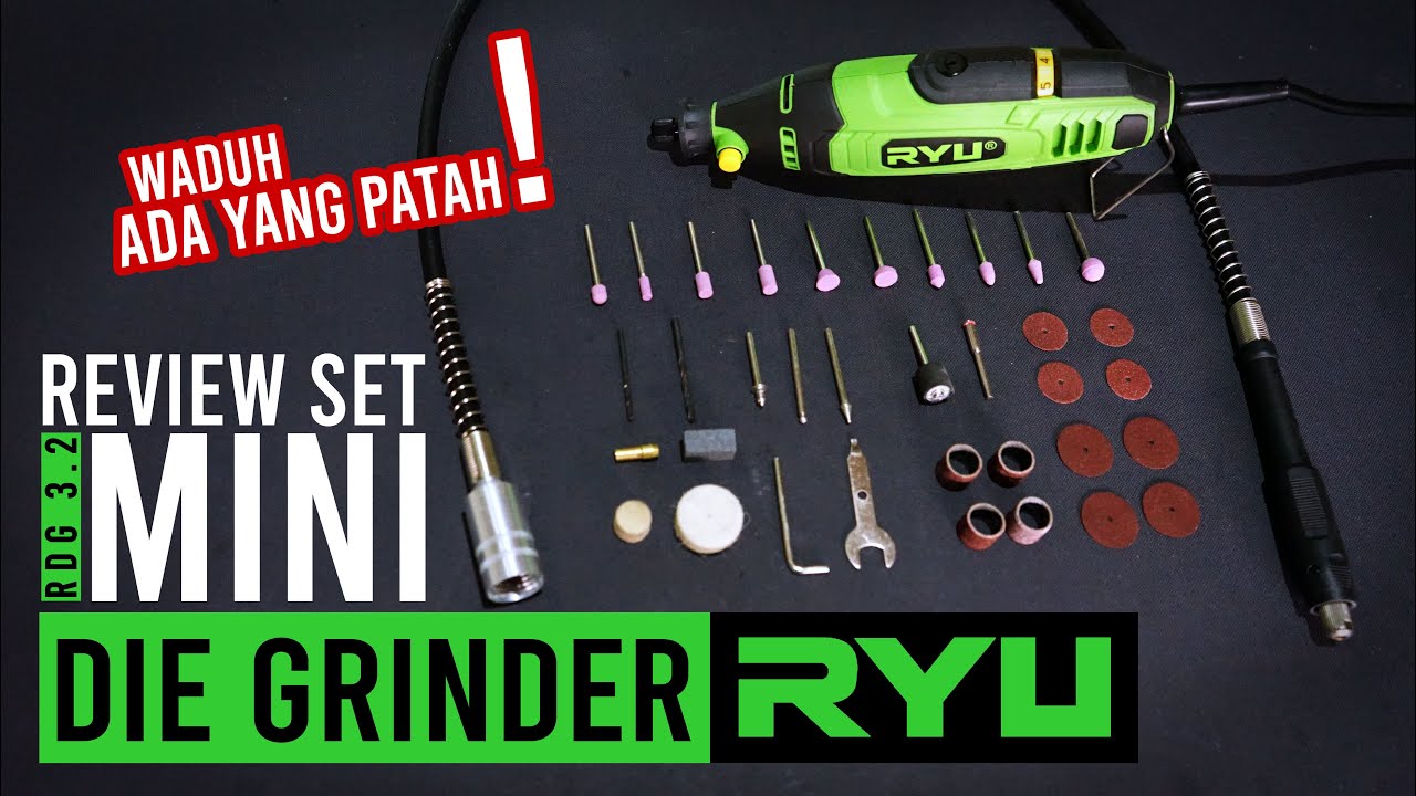 ADA YANG PATAH !! REVIEW DAN TES RYU MINI DIE GRINDER