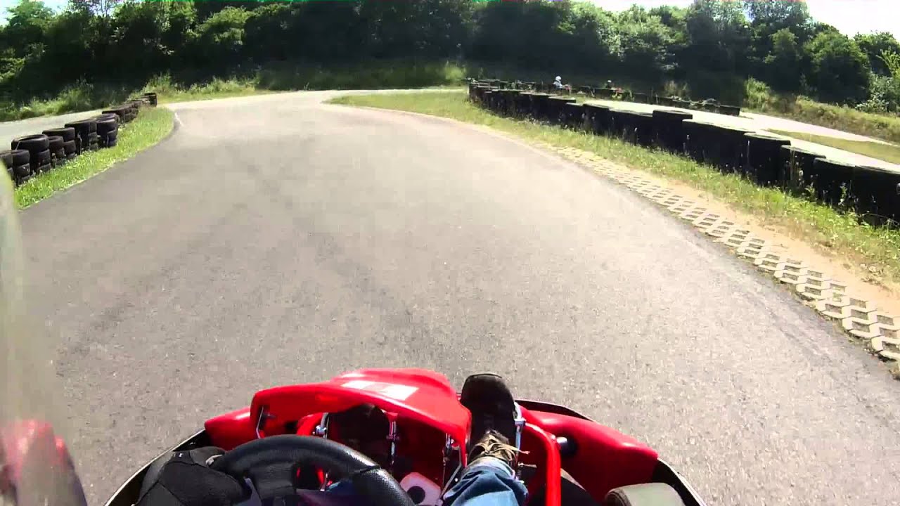 Nußloch KRC Rennen B Lauf 8.6..2014 Leihkartrennen