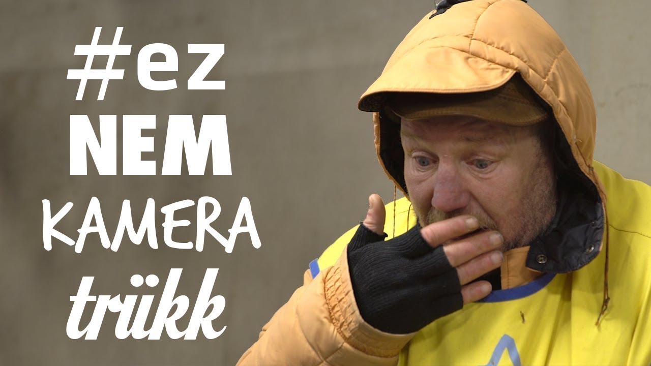 pénzt varázsol hajléktalanoknak - #eznemkameratrükk