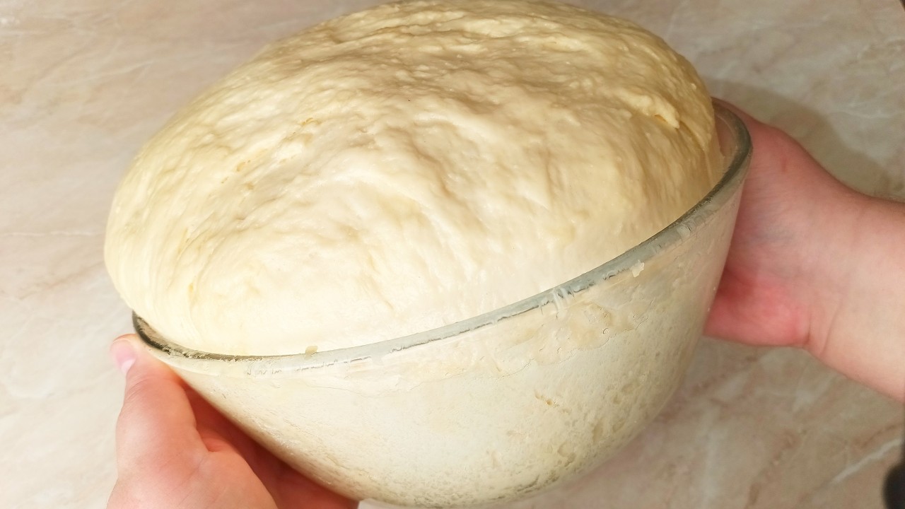 This is the best yeast dough - the baked goods are airy like a cloud