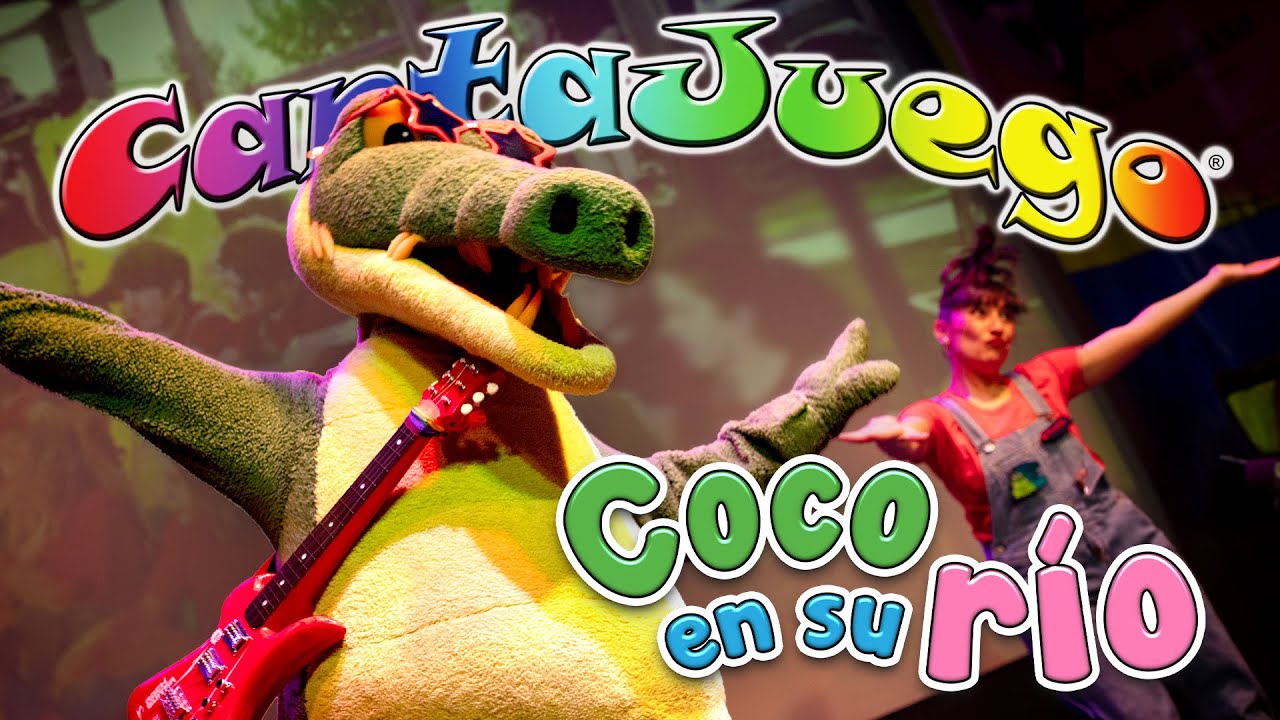 CantaJuego - Coco en su río (Las aventuras de Coco y Pepe) 🐊🎶