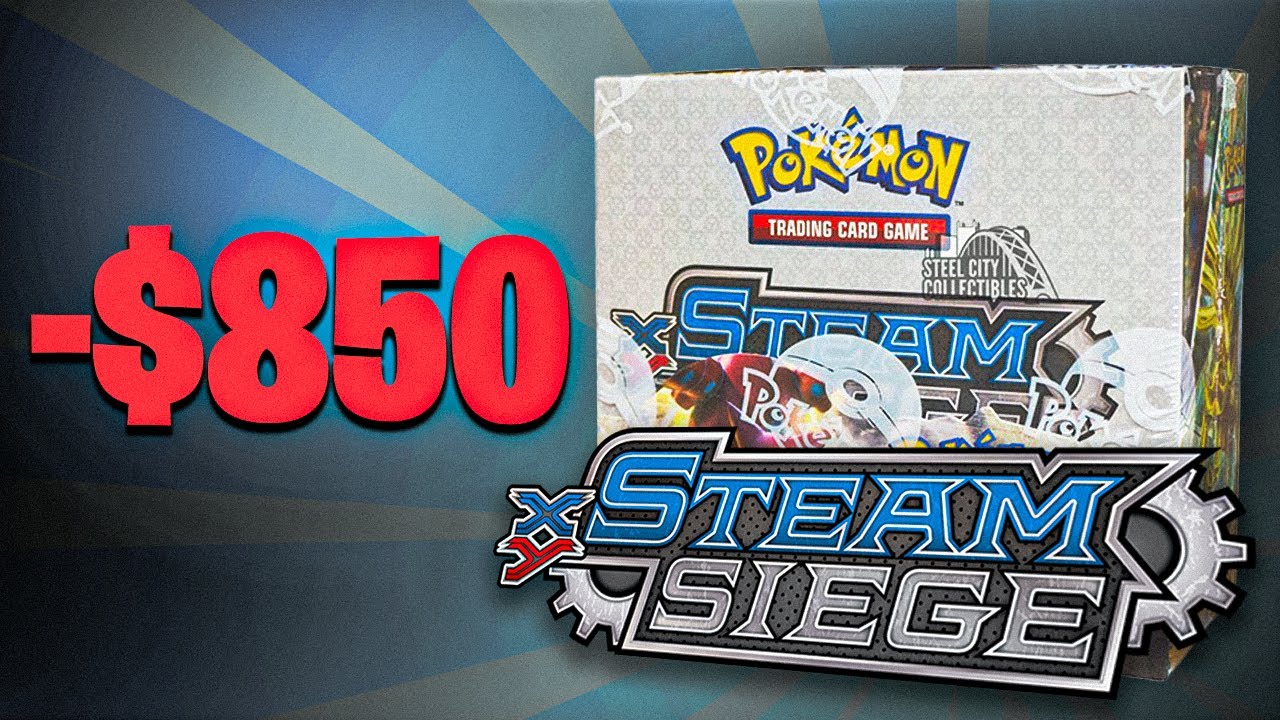 OPENING A $850 XY STEAM SIEGE BOOSTER BOX!