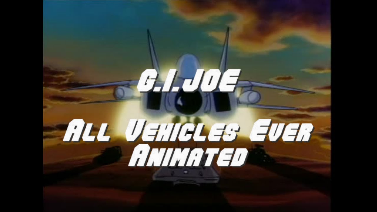 G.I. Joe - All Vehicles Ever Animated