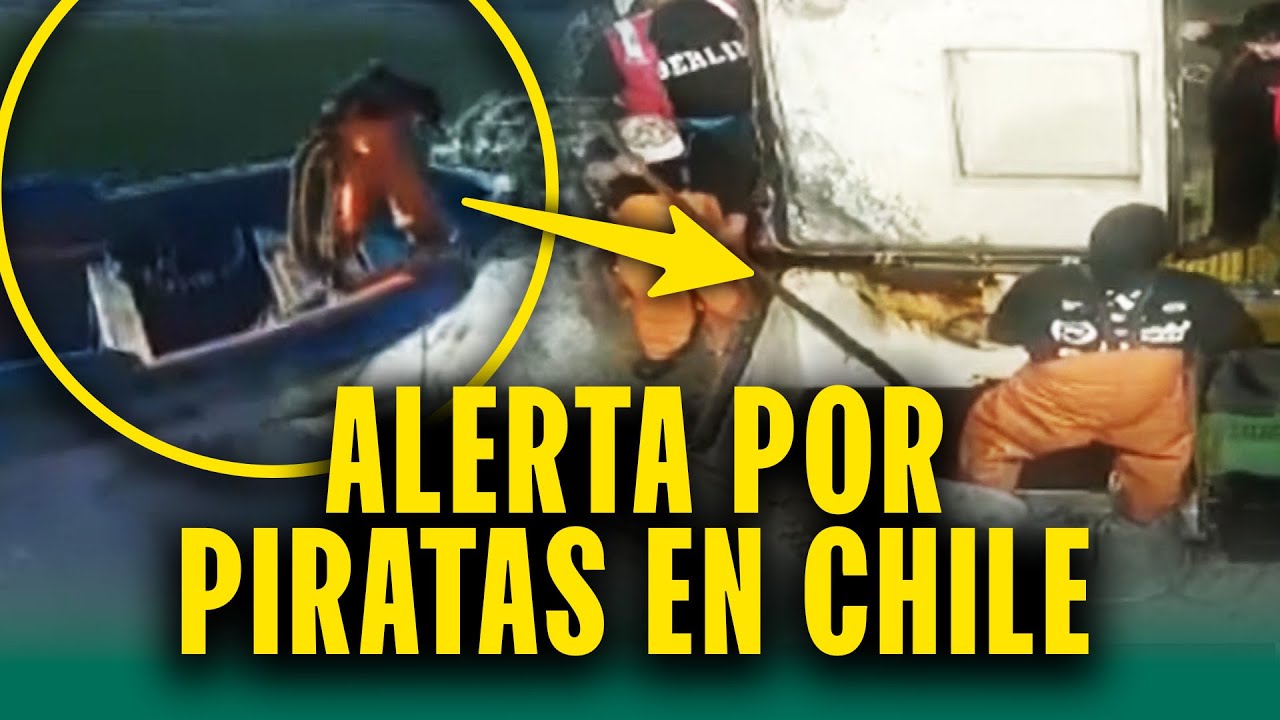 Piratas atacan a 8 de cada 10 barcos pesqueros en Chile