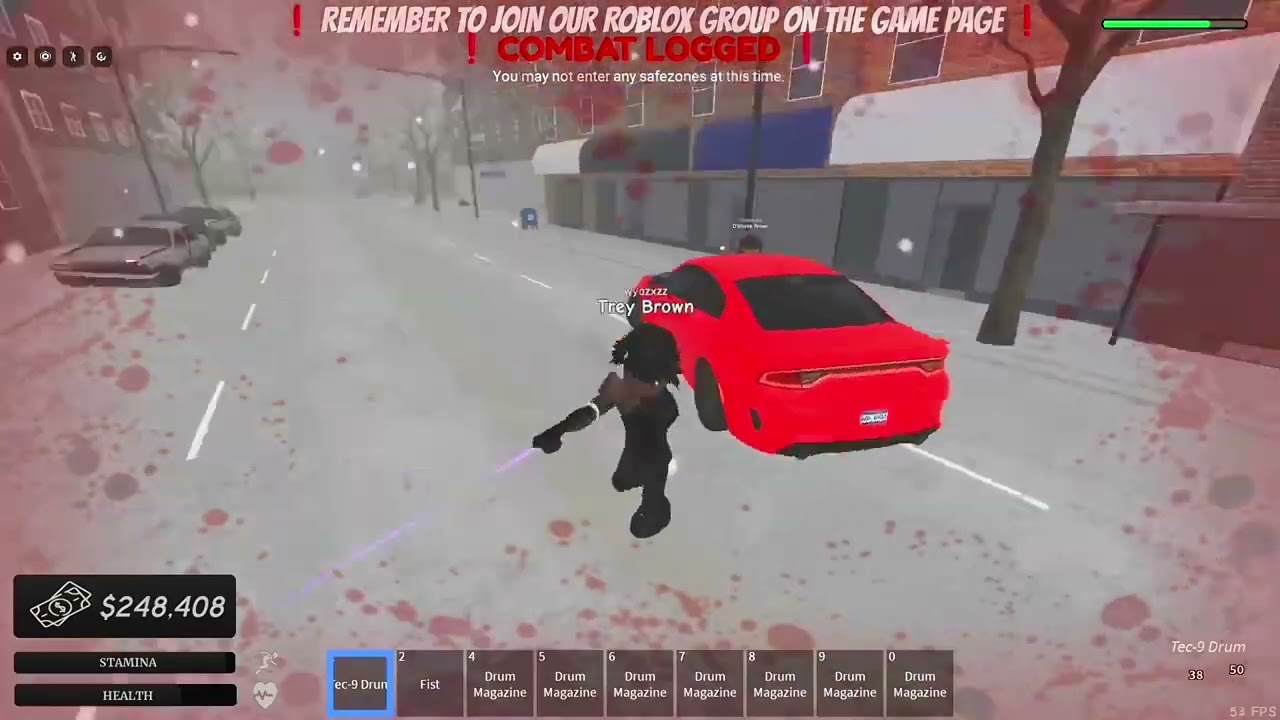 threat (South Bronx The Trenches ) #roblox #bronxdrill #dahood #roleplay #drill #robloxedit #automob