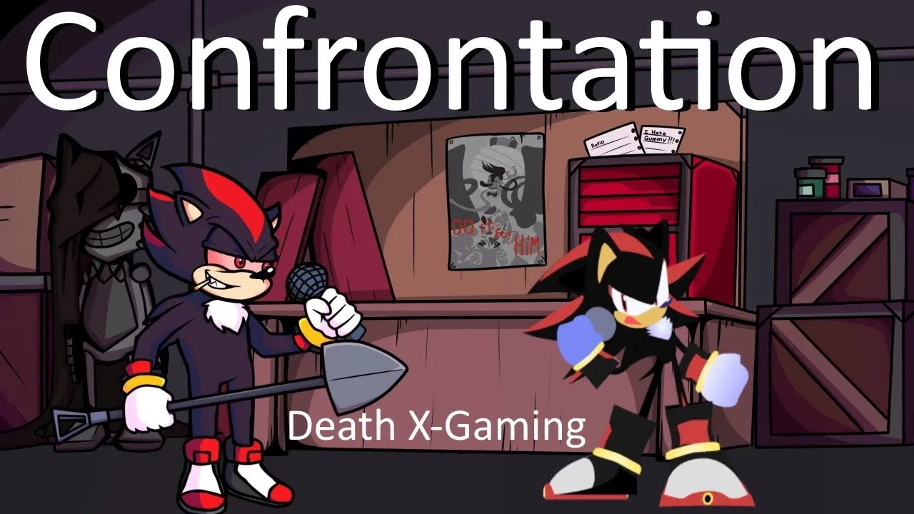 Friday Night Funkin' - Confrontation But It's Shadow Vs Shadow (My Cover) FNF MODS
