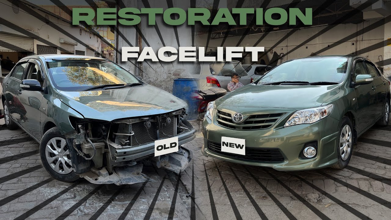 Facelift & Restoration Ft. Toyota Corolla 2010