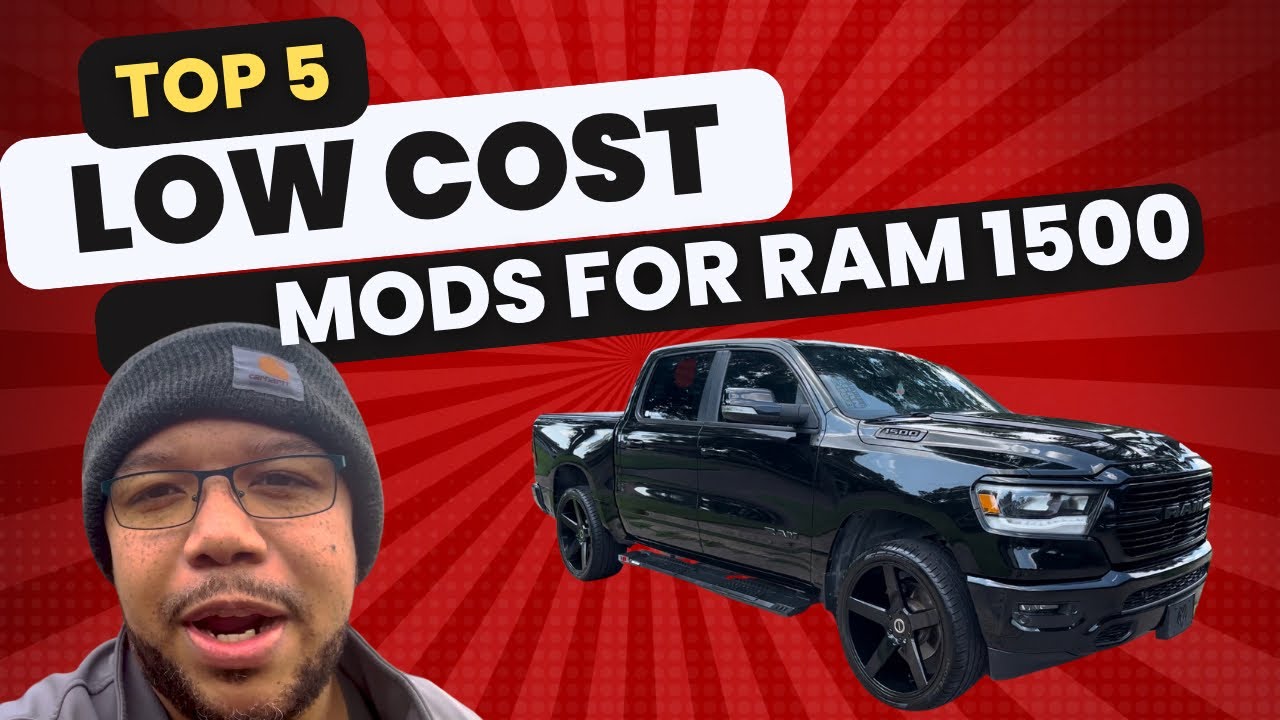 The First 5 Low Cost Mods For Your 5th Gen 2019 Ram 1500 #ram1500 #mods #truck