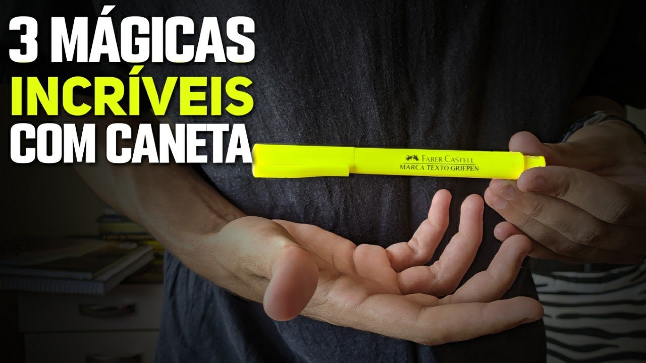 3 truques de mágica com caneta que qualquer um pode fazer | Revelado