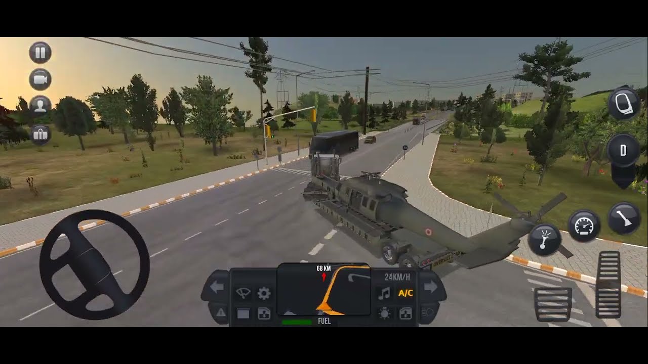 Aaj army helicopter load karna pada | army truck ko jaldi pohochne ke liye both sari penalty kha li