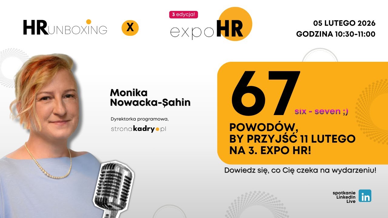 67 powodów, by 11 lutego przyjść na 3. EXPO HR