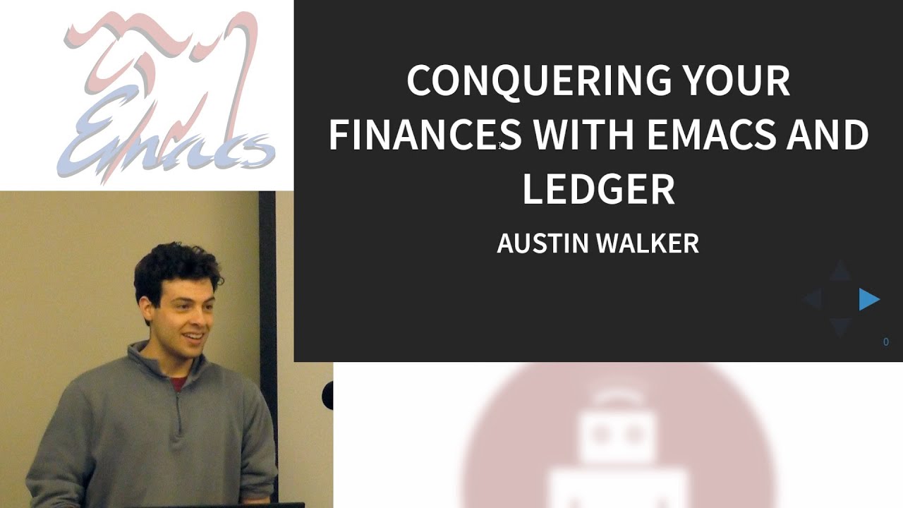 Conquering Your Finances with Emacs and Ledger