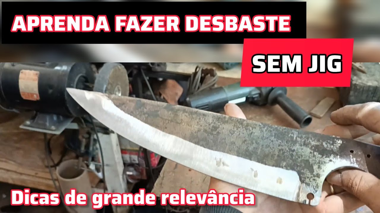 MÉTODO FÁCIL PARA FAZER DESBASTE SEM JIG.
