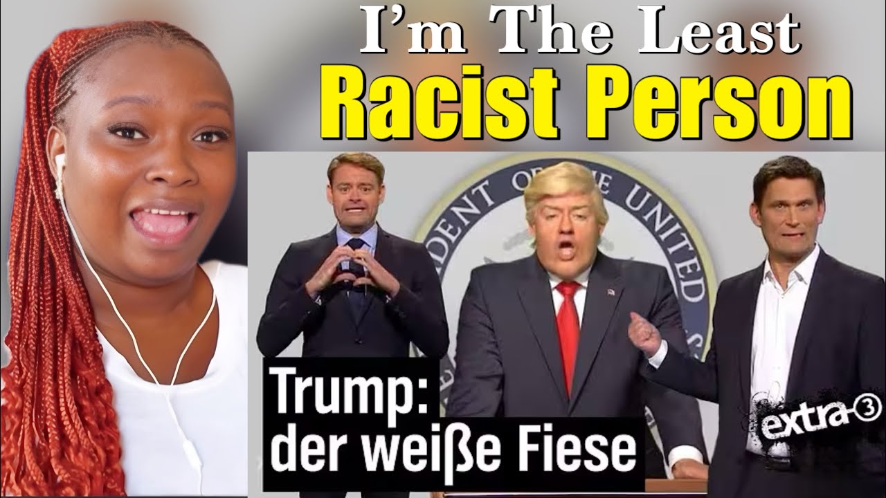 GERMAN SATIRE vs TRUMP | Donald Trump USA — American Reaction! •• Rassismus und Waffengewalt Extra 3