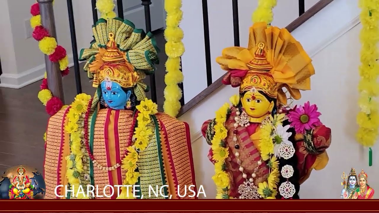 వాస్తు కళ్యాణం-Vasthu Kalyanam in USA||Telangana Tradition House Warming Ceremony in Charlotte NC
