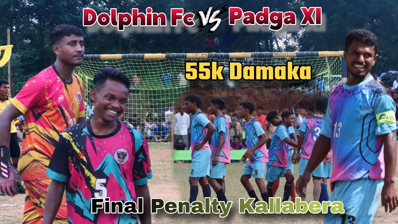 Final Penalty Shootout !! || Dolphin Fc 🆚 Padga XI | Kallabera Football Match 2025 @tribeunited 