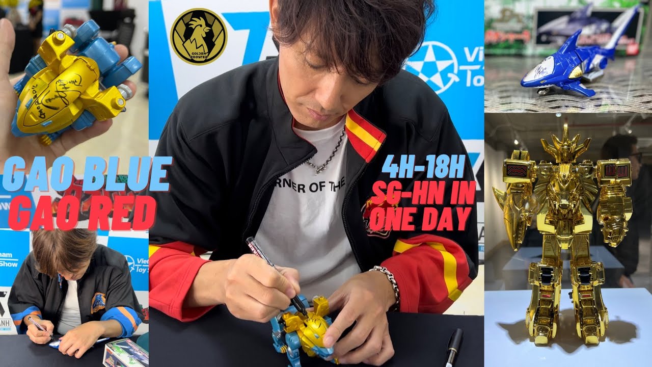 Vlog - Hành trình Sài Gòn đi Hà Nội gặp Gao Đỏ và Gao Xanh trong ngày @goldenroostercollection